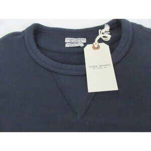 OOBE Brand Men's Hatteras Crew Neck Sweatshirt True Navy Blue Size S/M NWT